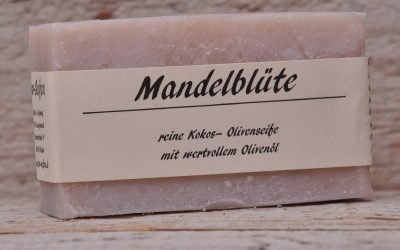 Madelblütenduft in unserer Seife aufbewahrt