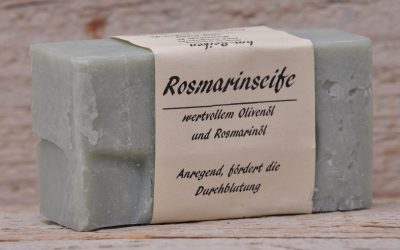 Rosmarinseife mit ätherischem Rosmarin