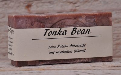 kraäftige Schokolade mit einem Schuß Vanille, Tonka Bean Seife